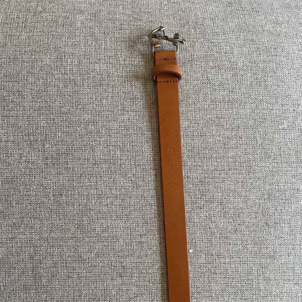 Classic Brown Leather Belt